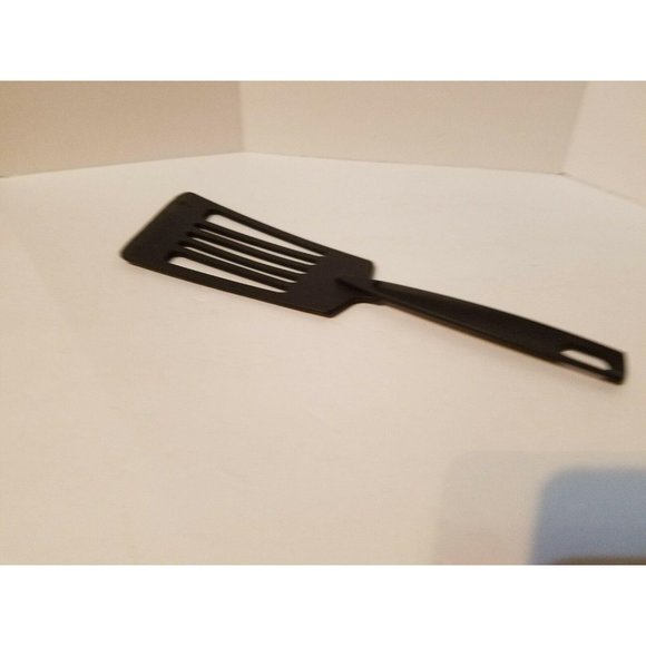 Tailormade Nylon Plastic #2 Whisk Slotted Fish Spatula Black 13" Tailor Made - Picture 1 of 6